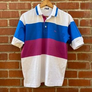 Vintage Fila Single Stitch Polo Shirt